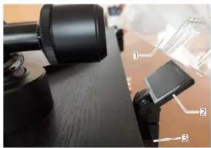 DUAL CS 418 - Fixation du capot de protection - 1