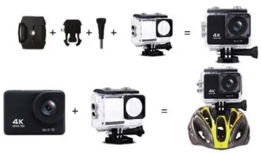 AGFA Realimove AC9000 - scHEMa d'asseMBLage des accessolres - 1