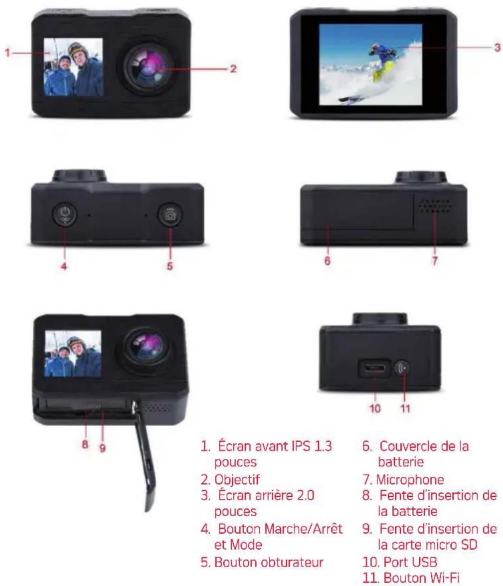 AGFA Realimove AC7000 - VUE D'ENSEMBLE DE LA CAMÉRA - 1