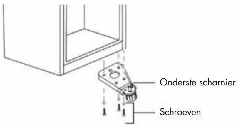 Veripart VPKVC176Z - DE DRAAIRICHTING VAN DE DEUR OMKEREN - 3