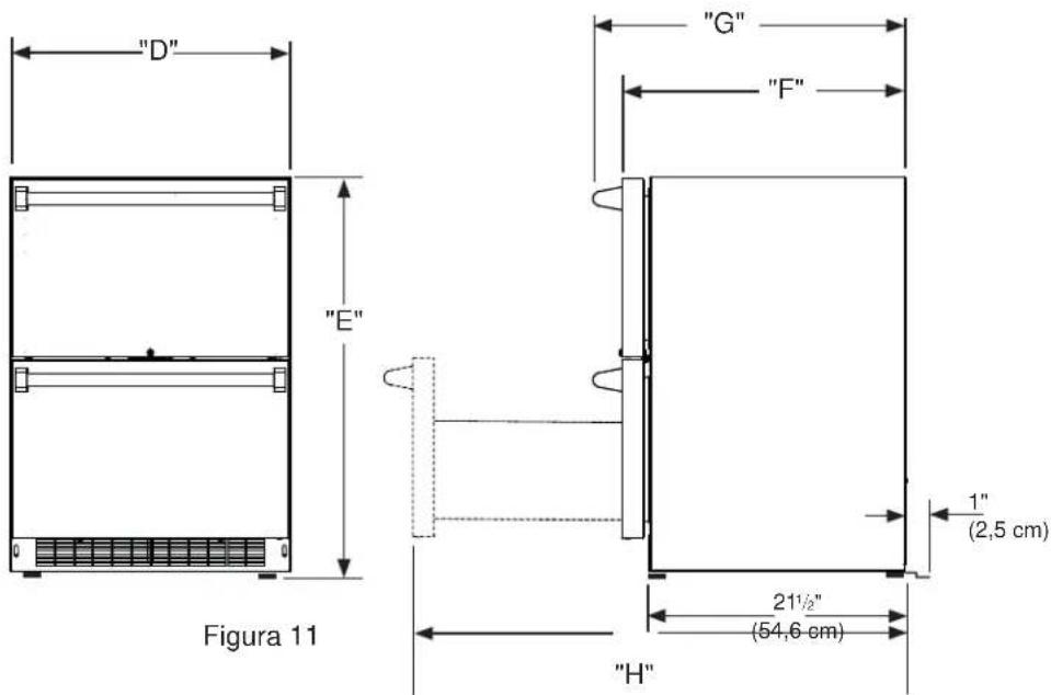 VIKING VDUO5240D - DIMENSIONES DEL PRODUCTO - 1