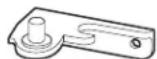 FRIGIDAIRE FFET1022Q - Parts included with Hinge Kit (packed inside unit) - 1