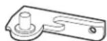 FRIGIDAIRE FFET1022Q - Piezas incluidas en el Kit de bisagras (dento de launidad) - 1