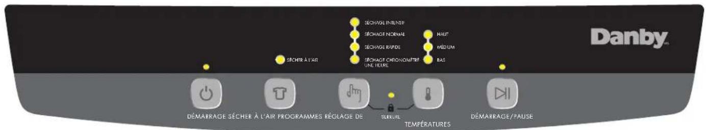 DANBY DDY060DB - PANNEAU DE COMMANDE - 1