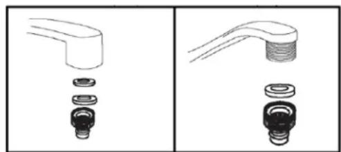 DANBY DWM045DB - Raccordement de l'assemblage à connexion rapide à l'alimentation en eau - 2