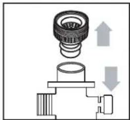 DANBY DWM060DB - Connecting the Quick Connect Assembly to the Water Supply - 1