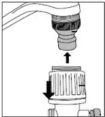 DANBY DWM060DB - Raccordement de l'assemblage à connexion rapide à l'alimentation en eau - 3