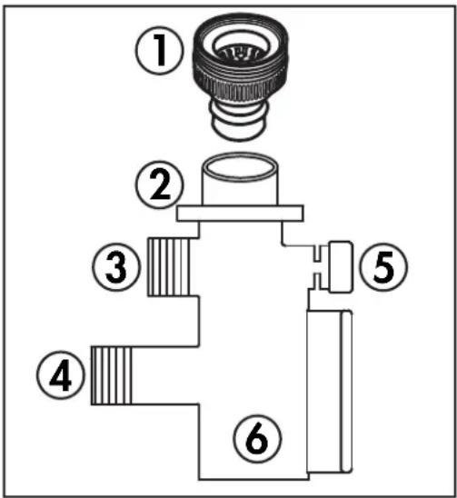 DANBY DWM060DB - Utilisation de l'assemblage connexion rapide - 1