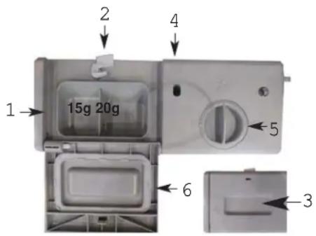 DANBY DDW1801P - Removing Hard Water Spots From Dishes: - 1