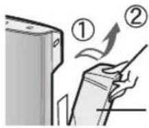 SHARP FZC150DFU - Retirez le réservoir d'eau et le bac d'humidification. - 1
