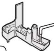 SHARP FZC150DFU - Enjuague la bandeja del humidificador con agua templada. - 1