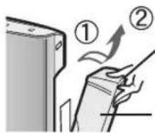 SHARP FZC150DFU - Retire el tanque de agua y la bandeja del humidificador. - 1