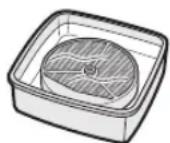 SHARP FZC150DFU - Remoje el filtro del humidificador en la solución antes de limpiarlo. - 1