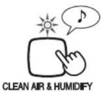 SHARP FZC150DFU - MODE D'ÉPURATION DE L'AIR ET D'HUMIDIFICATION - 1