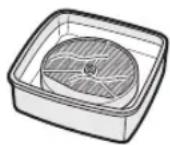 SHARP FZC150DFU - Laissez tremper le filtre d'humidification dans la solution pendant 30 minutes avant de nettoyer. - 1
