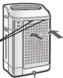 SHARP FZC150DFU - Enfoncez dé- licatement les languettes supérieures (gauche et droite) pour verrouiller en place. - 1
