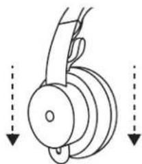 LOGITECH Zone 900 - AUSINIŲ REGULIAVIMAS - 1