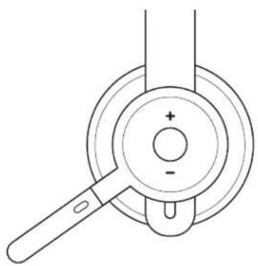 LOGITECH Zone 900 - EINSTELLEN DES MIKROFONBÜGELS - 2