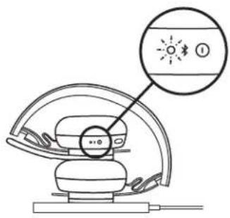 LOGITECH Zone 900 - Încărcarea prin încărcătorul wireless Qi - 2