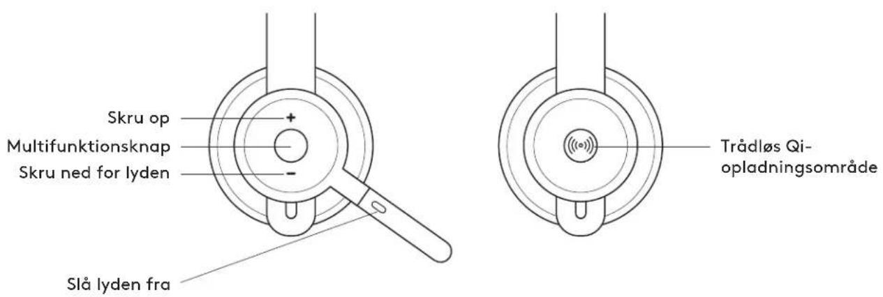 LOGITECH Zone 900 - Opladen via USB-kabel - 1