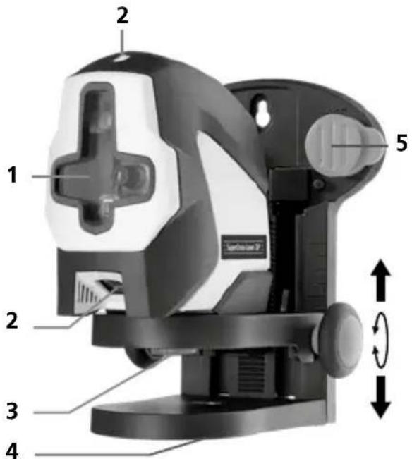Laserliner SuperCrossLaser 2GP - Inserting batteries - 2