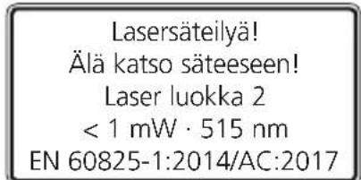 Laserliner LaserRangeMaster Gi4 - Turvallisuusohjeet - 2