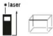 Laserliner LaserRangeMaster Gi4 - I3mepeHne o6bema: - 3