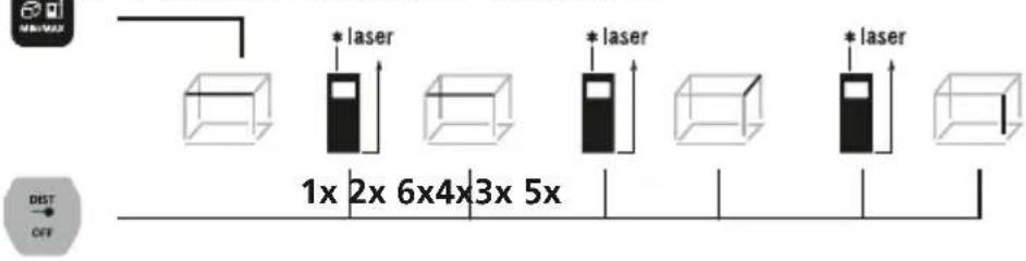 Laserliner LaserRangeMaster Gi4 - Másurarea volumului: - 1