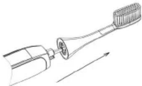SILKN ToothWave H7001 - Austauschen des Bürstenkopfs - 1