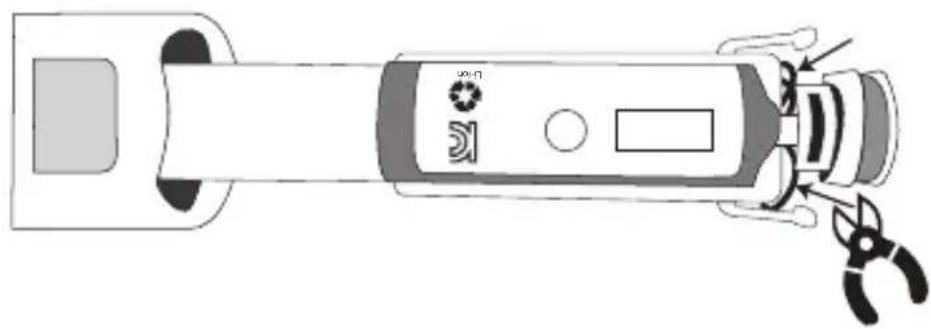 SILKN ToothWave H7001 - Verwijdersen van batterij - 3