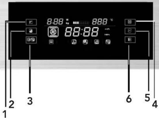 HAIER Series 4 HOR45C5FT - Bandeau de commande et caractéristiques - 1