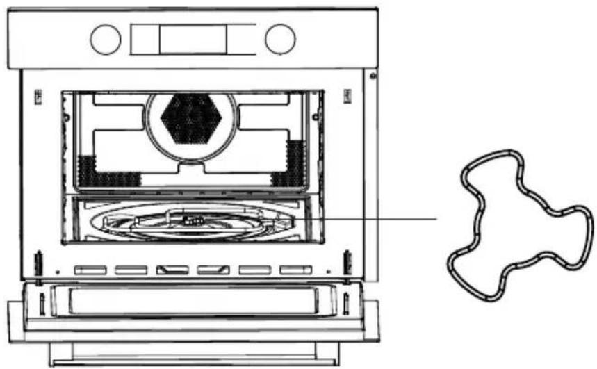 HAIER Series 4 HOR45C5FT - INSTALLACION DE LA BANDEJA - 1