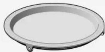 HAIER Series 4 HOR45C5FT - Bezeichnungen der Ofenteile und Zubehörs - 5