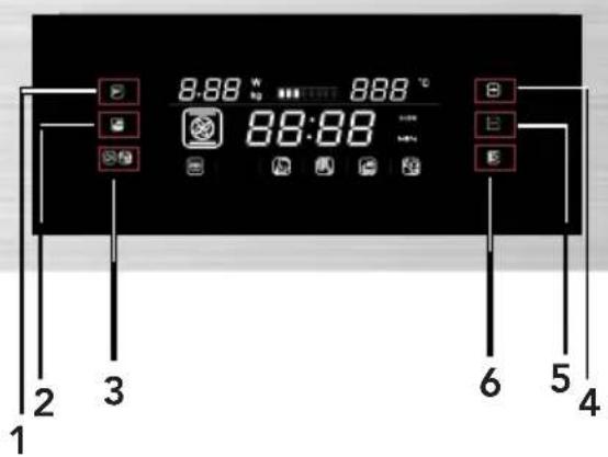 HAIER Series 4 HOR45C5FT - Control Panel and Features - 1