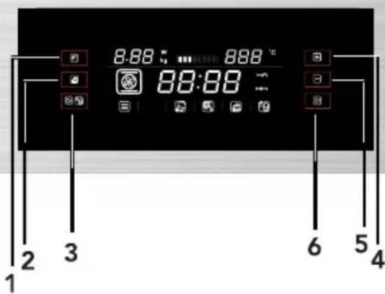 HAIER Series 4 HOR45C5FT - PREVÁDZKA Ovladaci panel a funkcie - 1