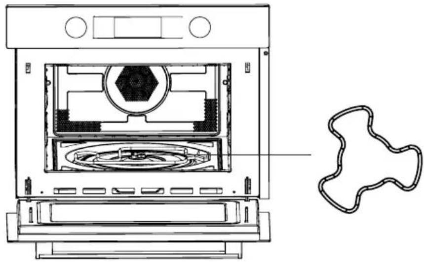 HAIER Series 4 HOR45C5FT - Vlození otočného talíře - 1