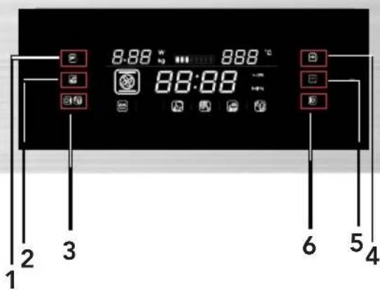 HAIER Series 4 HOR45C5FT - Bedieningspaneel en functies - 1