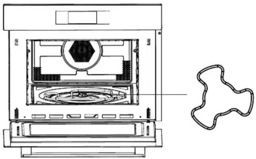 HAIER Series 4 HOR45C5FT - INSTALL THE TRAY - 1