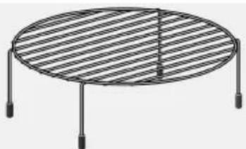 HAIER Series 4 HOR45C5FT - Names of Oven Parts and Accessories - 3