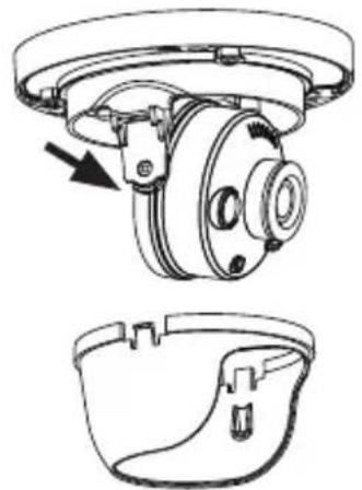 D-LINK DCS4618EK - Montaggio della videocamera - 2