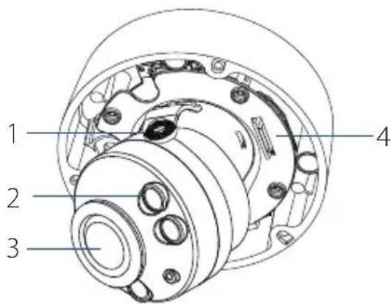 D-LINK DCS4618EK - DCS-4618EK Anteriore/laterale - 1