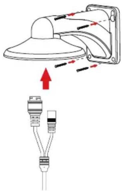 D-LINK Vigilance DCS4614EK - Verwendung der DCS-37-5-Halterung (optional) - 1