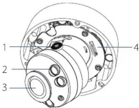 D-LINK Vigilance DCS4614EK - DCS-4612EK/DCS-4614EK Front/Seite - 2