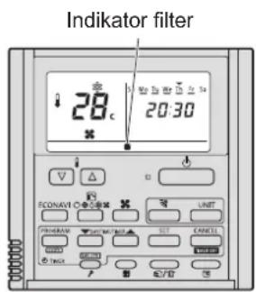 PANASONIC S28MF3E5A - Perawatan Filter Udara - 1