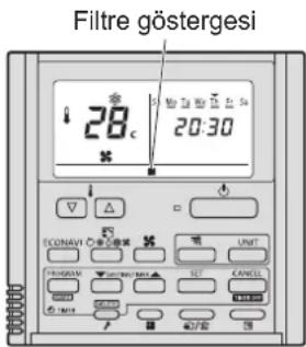 PANASONIC S28MF3E5A - Hava Filtresinin Bakimi - 1