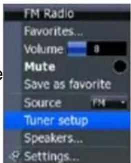 LOWRANCE SonicHub Marine - Selecting AM/FM Tuner Region - 1