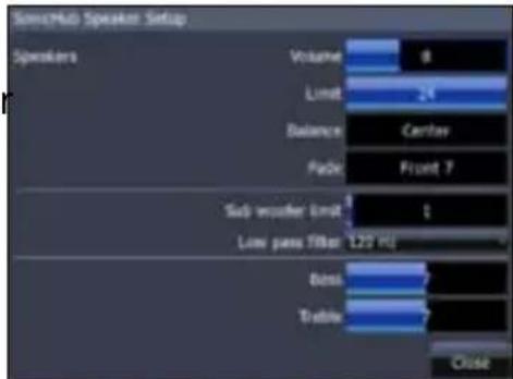 LOWRANCE SonicHub Marine - Audio Outputs - 1