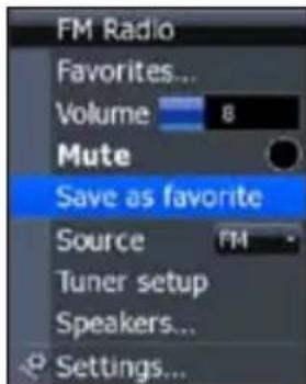 LOWRANCE SonicHub Marine - AM/FM-Favorite - 1