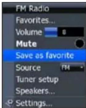 LOWRANCE SonicHub Marine - AM/FM Favorites - 1