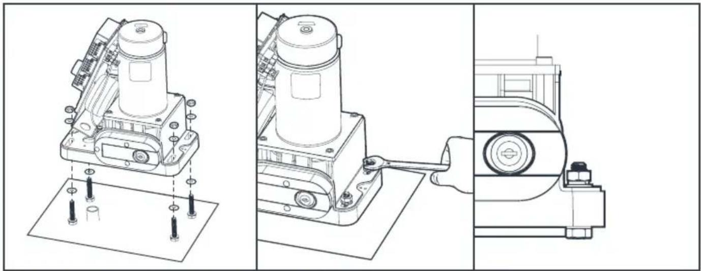 THOMSON 510044 - Fixation du motoréducteur - 3